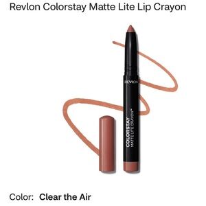 Revlon Colorstay Matte Lite Lip Crayon in Clear the Air SEALED